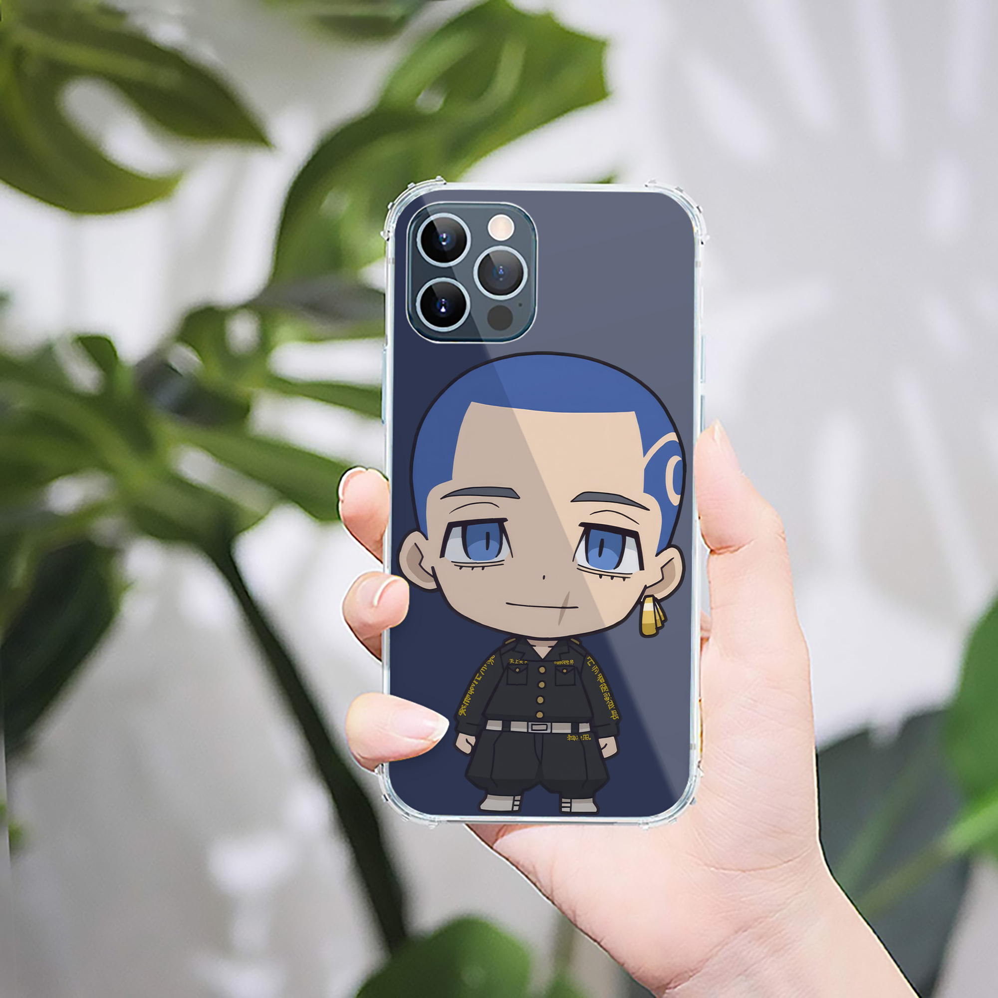 （画像用） 東京リベンジャーズ Tokyo Revengers 【iPhone 12シリーズ対応】透明スマホケース（クリアソフトケース）